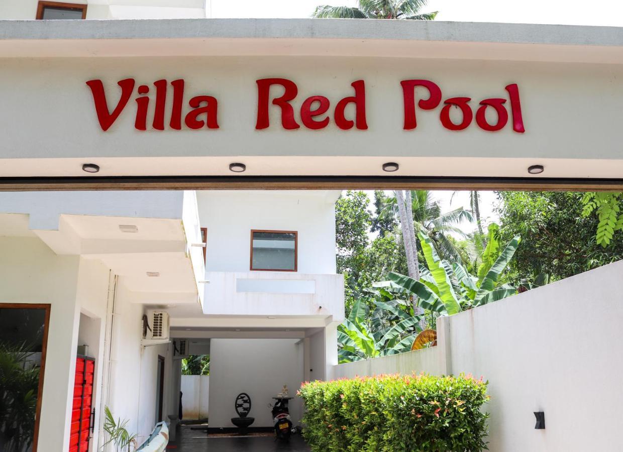 Villa Red Pool Хіккадува Екстер'єр фото